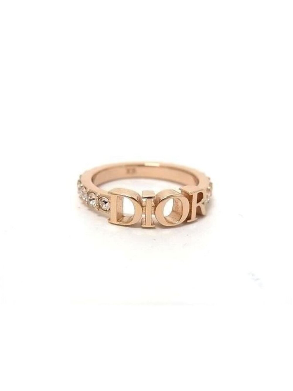 Dior Ring Dio(r)evolution Pink Gold Metal Rhinestone